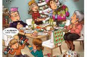 Russ Daff - Illustrator - Christmas recycling